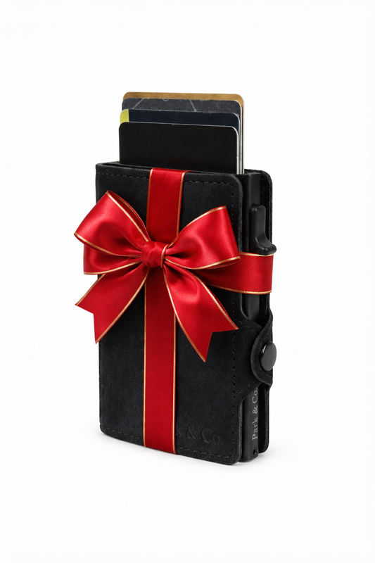 Billetera Hombre Tarjetero Anticlonación Rfid Pop Up Automático